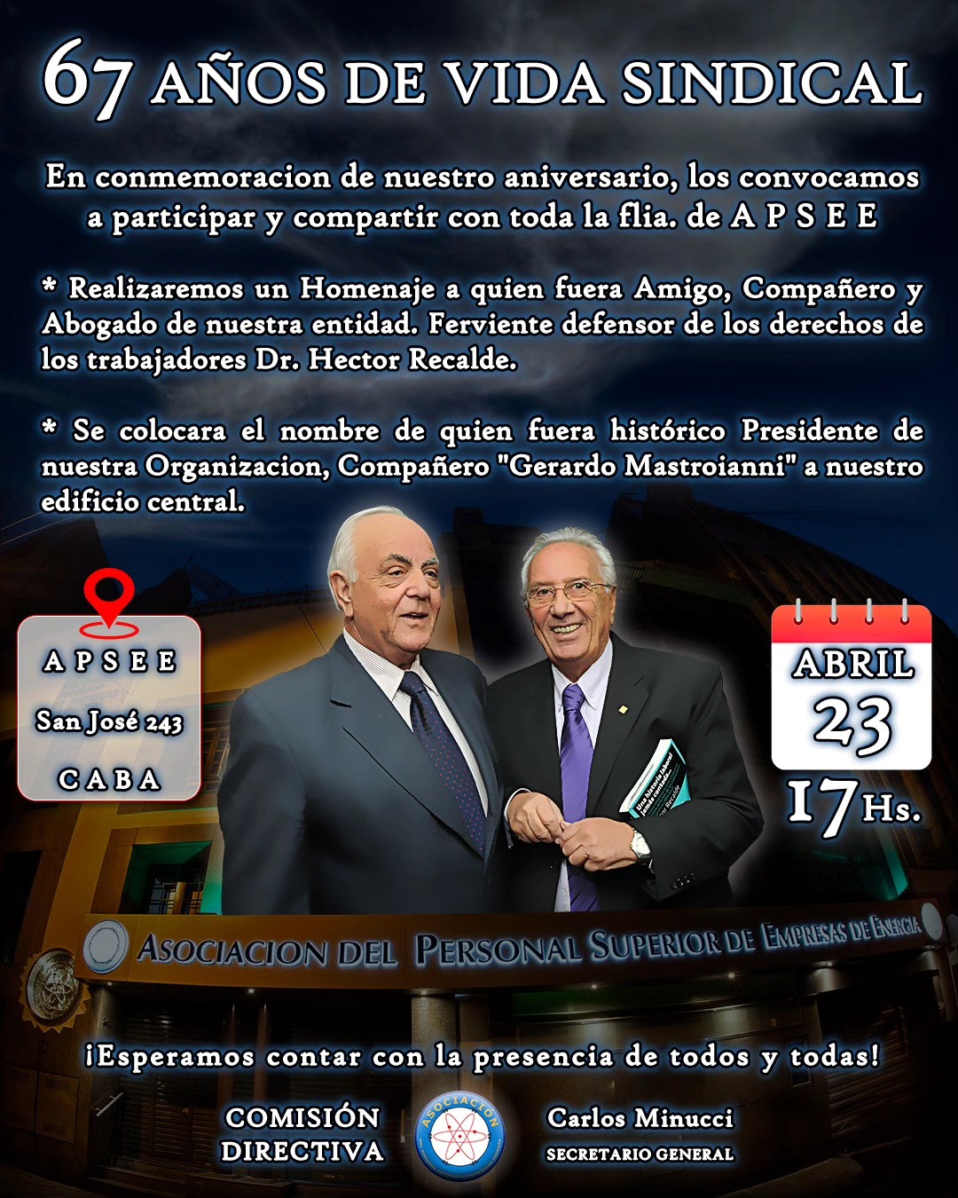 67° Aniversario
