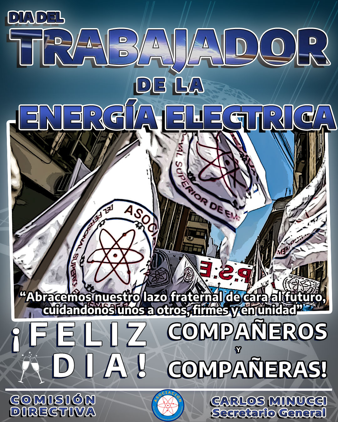 Día del Trabajador y la Trabajadora de la Energía Eléctrica “13 de julio”