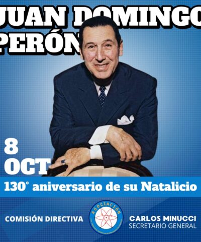 Natalicio de Juan Domingo Perón