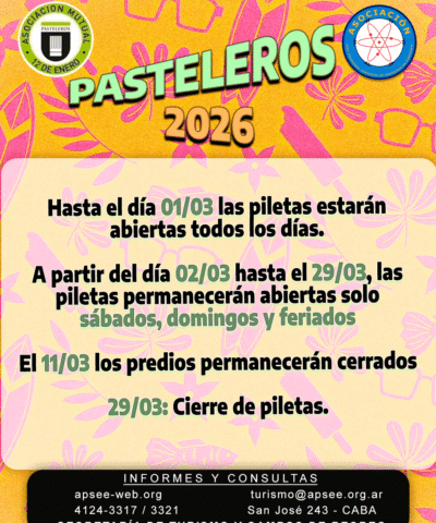 ¡Piletas PASTELEROS!