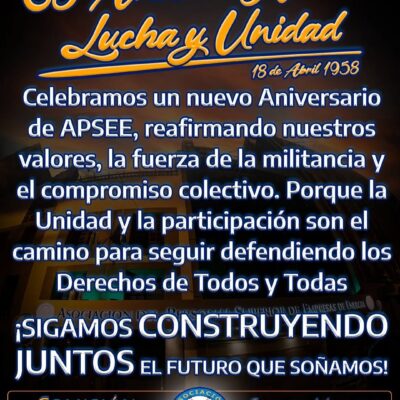 68° Aniversario de APSEE