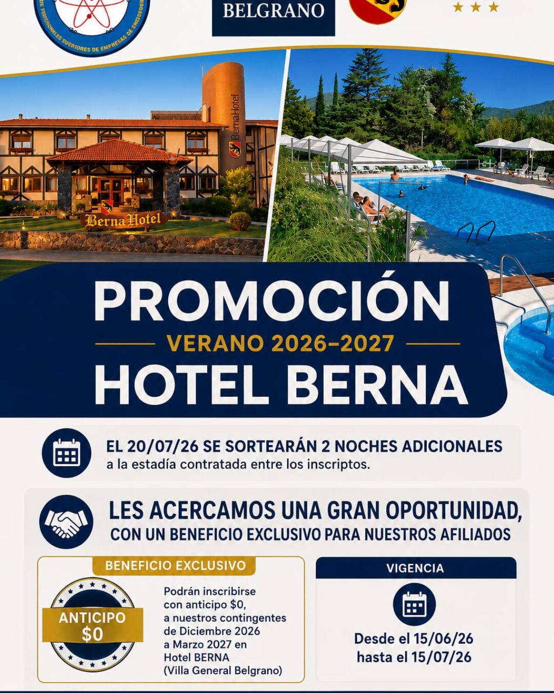 ¡PROMOCIÓN Hotel Berna!