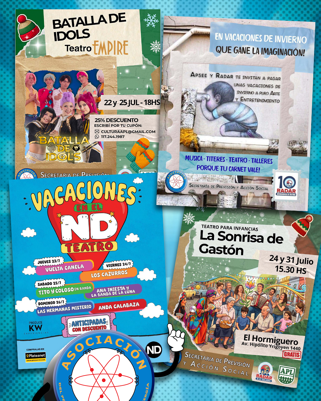 ¡VACACIONES DE INVIERNO EN APSEE!