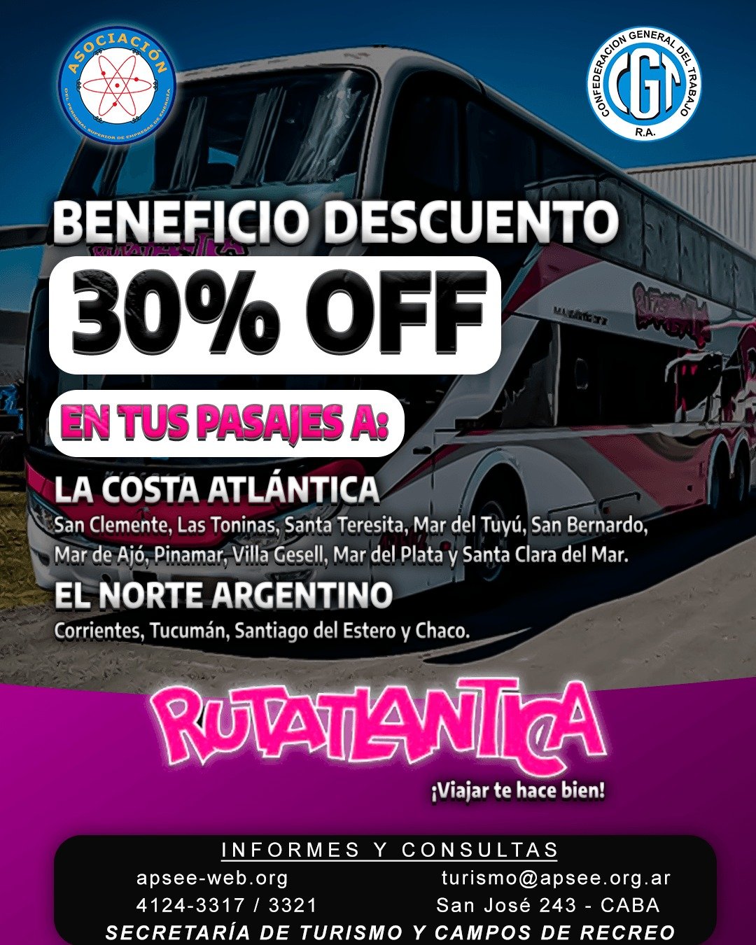 ¡BENEFICIO Ruta Atlántica!